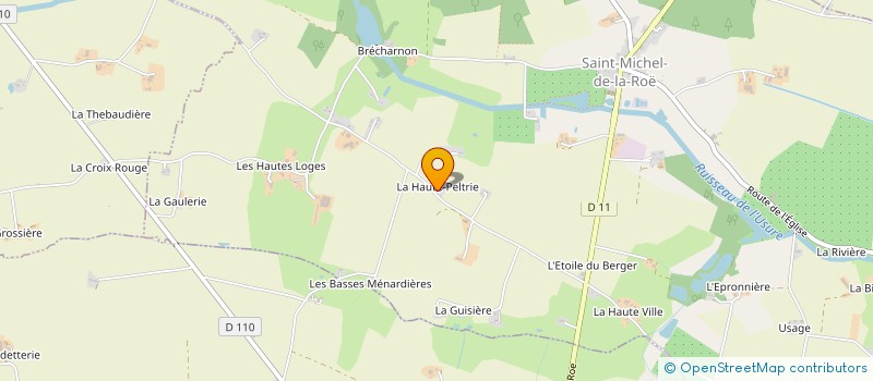 localisation de l'entreprise MONSIEUR JULIEN LEBLANC  SAINT-MICHEL-DE-LA-ROE