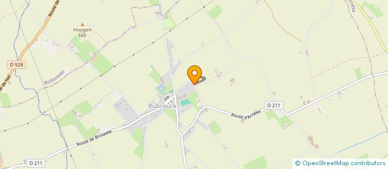 localisation de l'entreprise MONSIEUR JULIEN LEBRUN  RUBROUCK