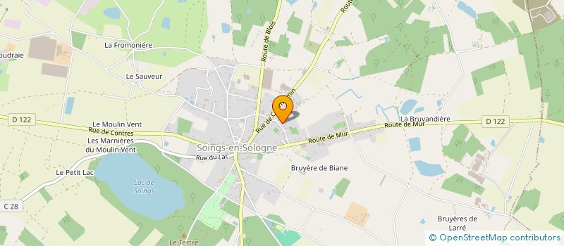 localisation de l'entreprise MONSIEUR JULIEN LECAPLAIN  BILLY