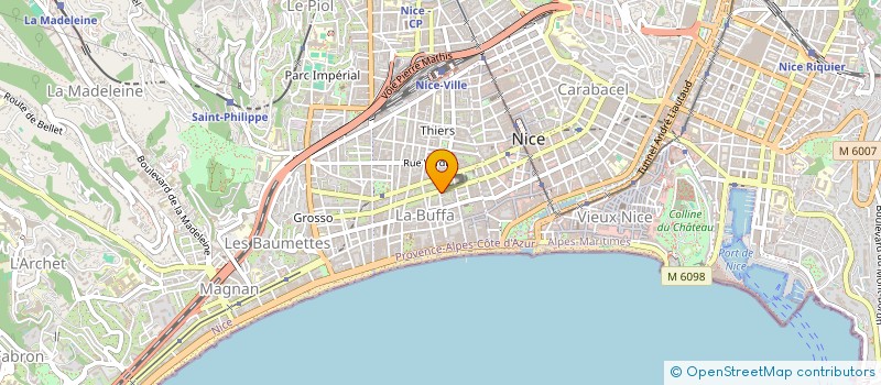 localisation de l'entreprise MONSIEUR JULIEN LECARD à NICE
