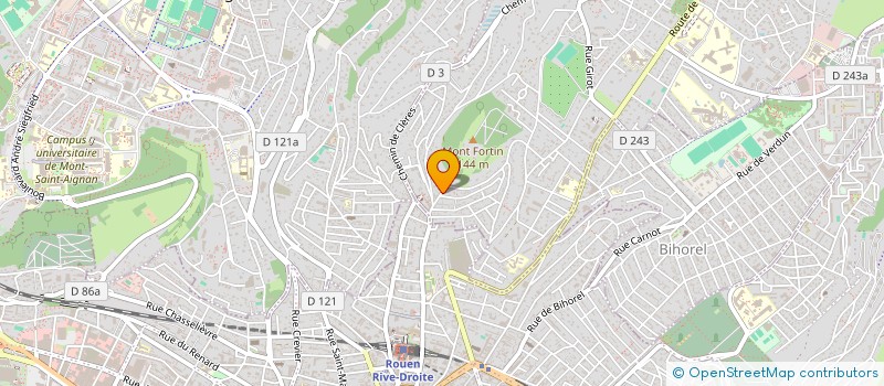 localisation de l'entreprise MONSIEUR JULIEN LECARPENTIER à BOIS-GUILLAUME