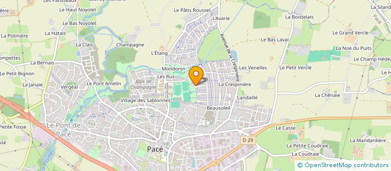 localisation de l'entreprise MONSIEUR JULIEN LECERF à PACE