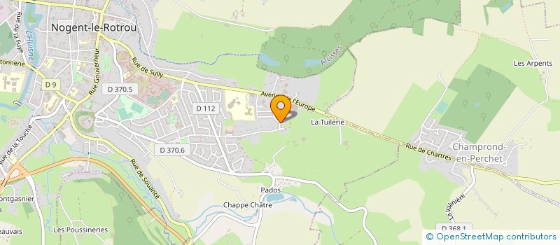 localisation de l'entreprise MONSIEUR JULIEN LECHAT à NOGENT LE ROTROU
