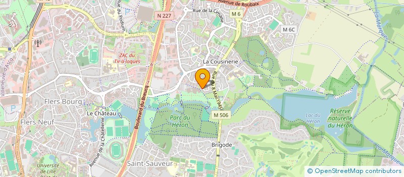 localisation de l'entreprise MONSIEUR JULIEN LECIGNE à VILLENEUVE-D'ASCQ