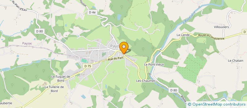 localisation de l'entreprise MONSIEUR JULIEN LECLERC à LANOUAILLE