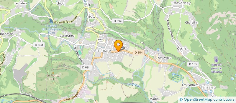 localisation de l'entreprise MONSIEUR JULIEN LECLERCQ  ARTEMARE