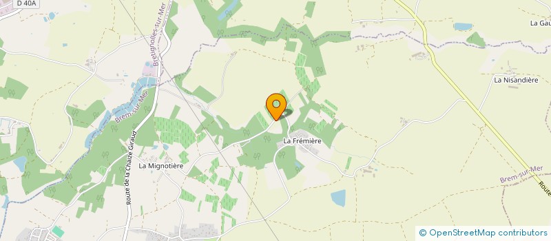 localisation de l'entreprise MONSIEUR JULIEN LECLERCQ à BREM-SUR-MER