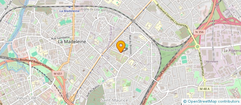 localisation de l'entreprise MONSIEUR JULIEN LECLERCQ  LILLE