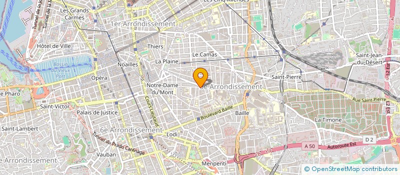 localisation de l'entreprise MONSIEUR JULIEN LECOMTE à MARSEILLE