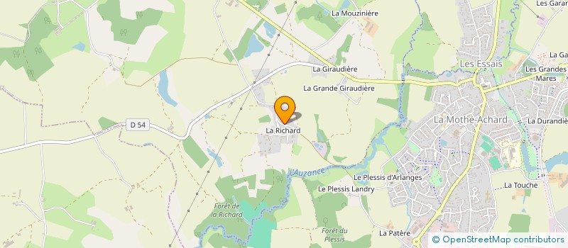 localisation de l'entreprise MONSIEUR JULIEN LECUYER à SAINT-JULIEN-DES-LANDES