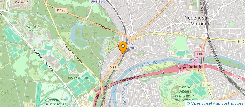 localisation de l'entreprise MONSIEUR JULIEN LECUYER  NOGENT-SUR-MARNE