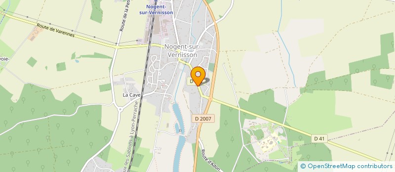 localisation de l'entreprise MONSIEUR JULIEN LEDUC à NOGENT-SUR-VERNISSON