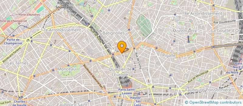 localisation de l'entreprise MONSIEUR JULIEN LEFEBURE  BOBIGNY