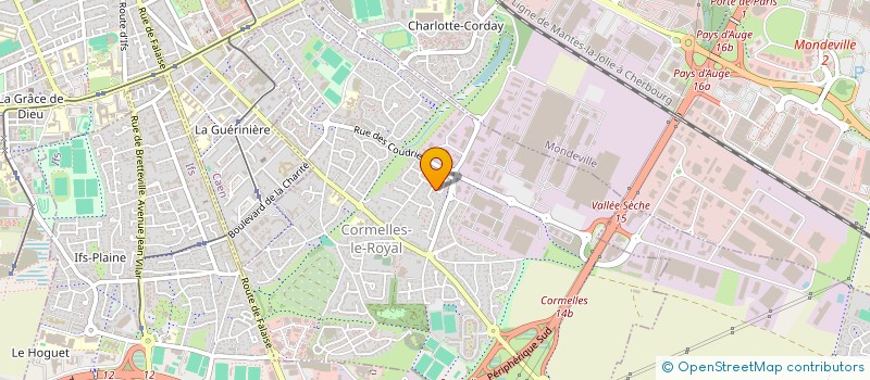localisation de l'entreprise MONSIEUR JULIEN LEFEBVRE à CORMELLES-LE-ROYAL
