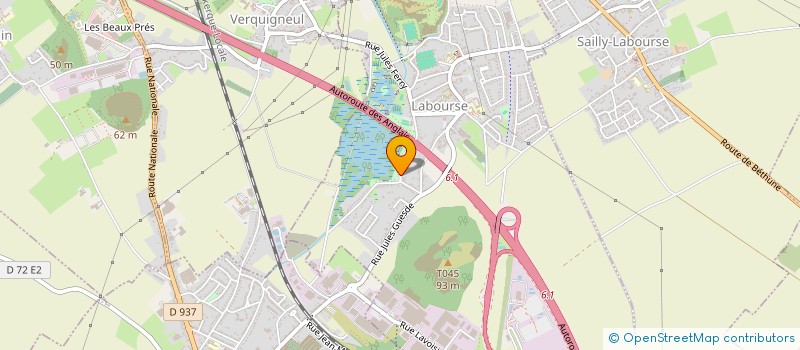 localisation de l'entreprise MONSIEUR JULIEN LEFEBVRE  LABOURSE