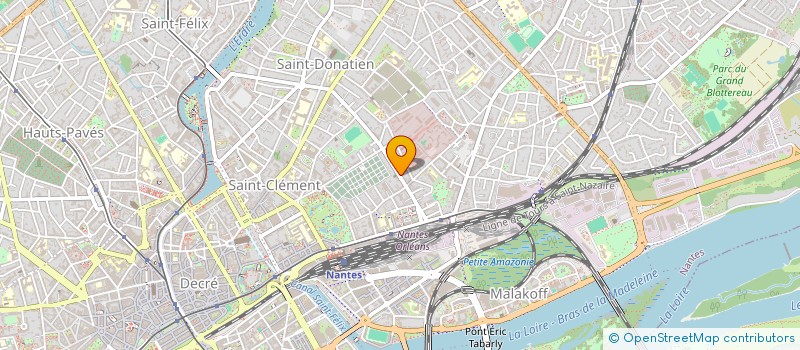 localisation de l'entreprise MONSIEUR JULIEN LEFEBVRE  NANTES