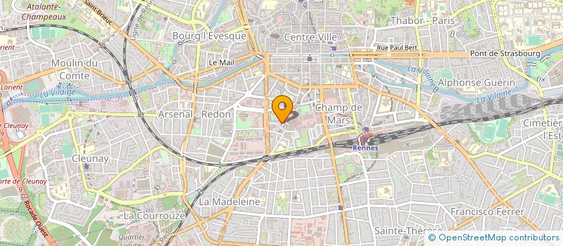 localisation de l'entreprise MONSIEUR JULIEN LEFEVRE à RENNES