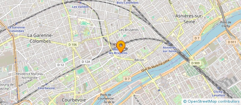 localisation de l'entreprise MONSIEUR JULIEN LEFLOT à COURBEVOIE