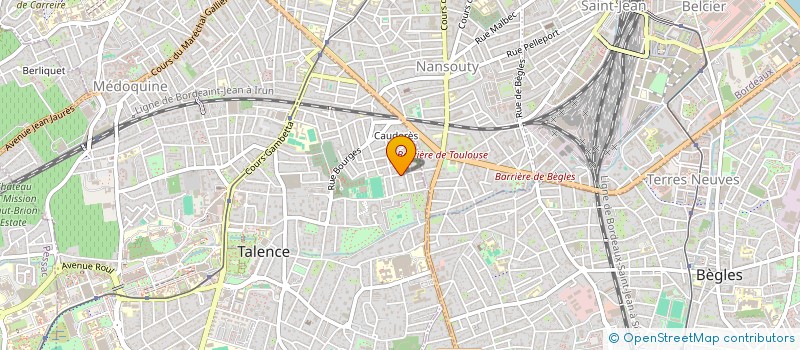 localisation de l'entreprise MONSIEUR JULIEN LEGHAIT  TALENCE