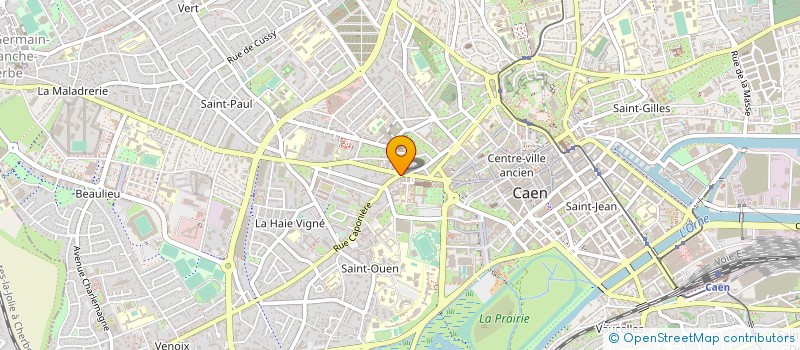 localisation de l'entreprise MONSIEUR JULIEN LEGRAND à CAEN