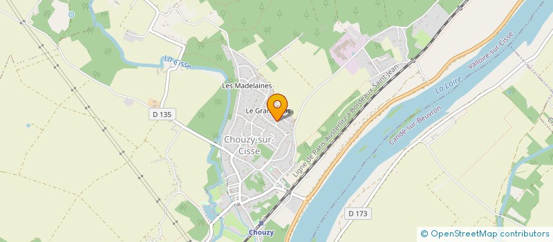 localisation de l'entreprise MONSIEUR JULIEN LEGRET à VALLOIRE-SUR-CISSE