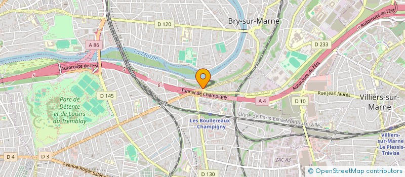 localisation de l'entreprise MONSIEUR JULIEN LEHAY à BRY-SUR-MARNE