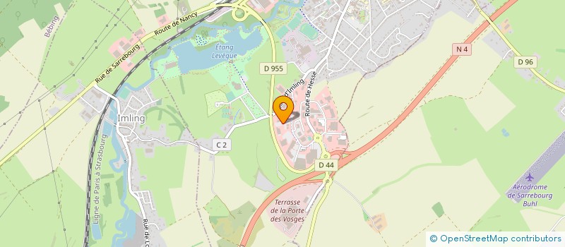 localisation de l'entreprise MONSIEUR JULIEN LEHMANN  GOSSELMING