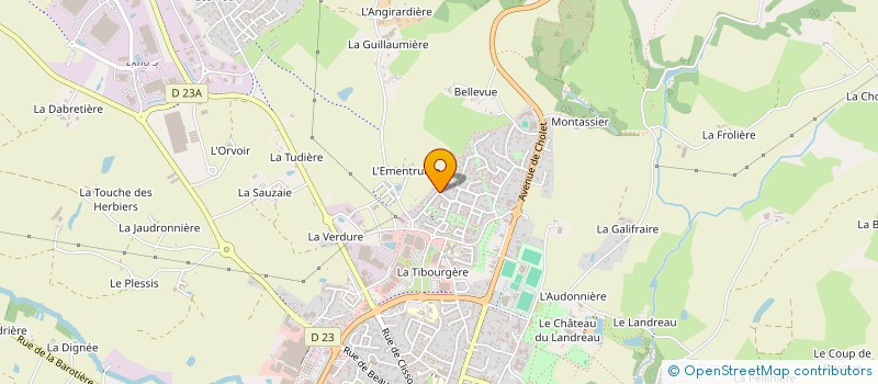 localisation de l'entreprise MONSIEUR JULIEN LEHUEDE à LES HERBIERS