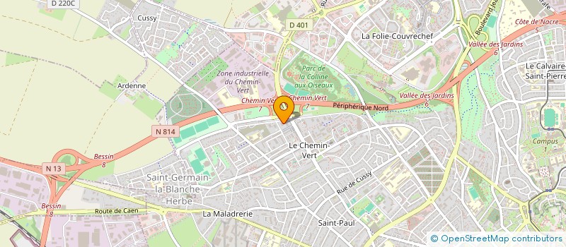 localisation de l'entreprise MONSIEUR JULIEN LEJEUNE à CAEN