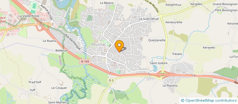 localisation de l'entreprise MONSIEUR JULIEN LELONG à MUZILLAC