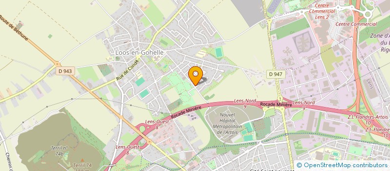 localisation de l'entreprise MONSIEUR JULIEN LELONG  LOOS-EN-GOHELLE