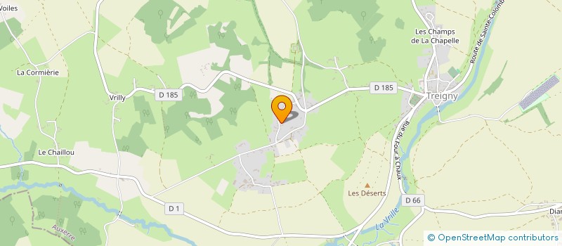 localisation de l'entreprise MONSIEUR JULIEN LELOUP à TREIGNY-PERREUSE-SAINTE-COLOMBE