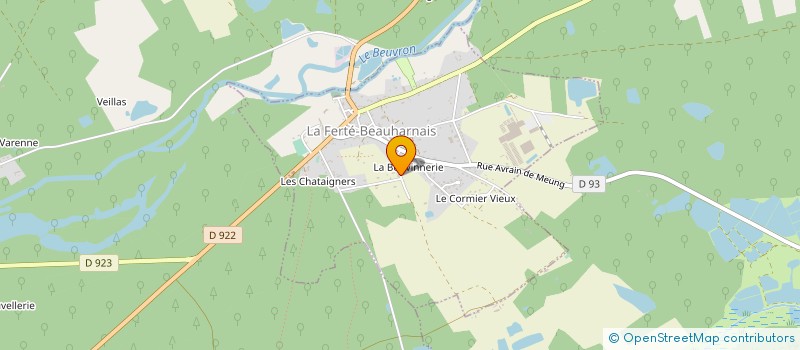 localisation de l'entreprise MONSIEUR JULIEN LEMAIRE  LA FERTE-BEAUHARNAIS