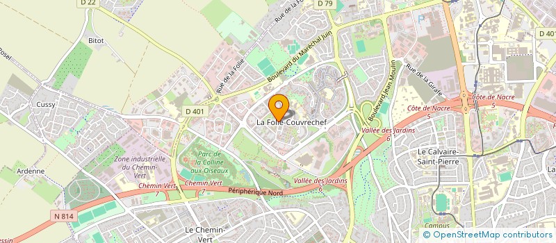 localisation de l'entreprise MONSIEUR JULIEN LEMARCHAND à CAEN