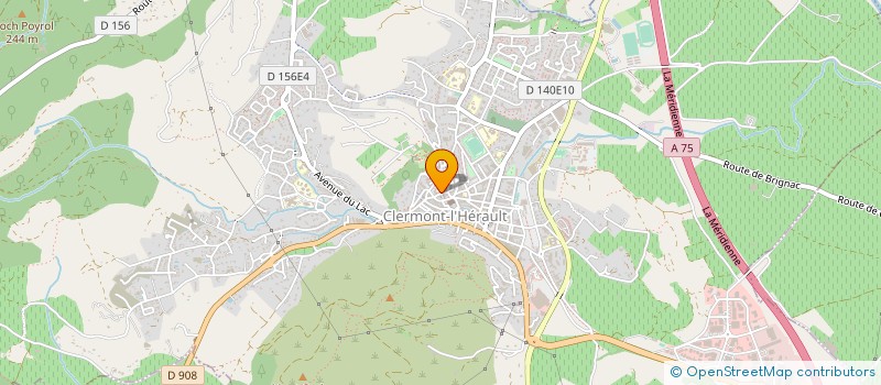 localisation de l'entreprise MONSIEUR JULIEN LEMESLE à CLERMONT-L'HERAULT