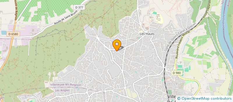 localisation de l'entreprise MONSIEUR JULIEN LEOPOLD  VILLENEUVE-LES-AVIGNON