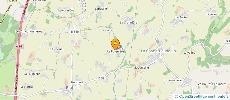 localisation de l'entreprise MONSIEUR JULIEN LEPESANT à LE PARC