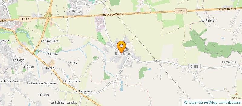 localisation de l'entreprise MONSIEUR JULIEN LEPETIT à VAUDRY