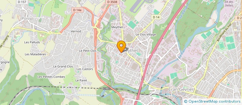 localisation de l'entreprise MONSIEUR JULIEN LEPRI à ANNECY
