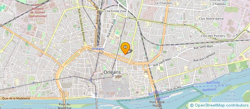localisation de l'entreprise MONSIEUR JULIEN LEPRON  ORLEANS
