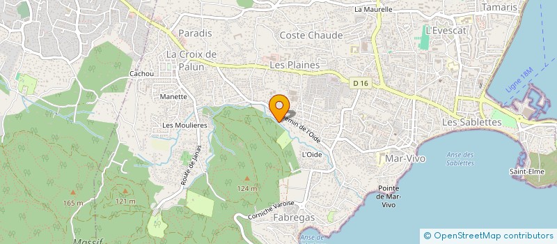 localisation de l'entreprise MONSIEUR JULIEN LEROUX à LA SEYNE-SUR-MER