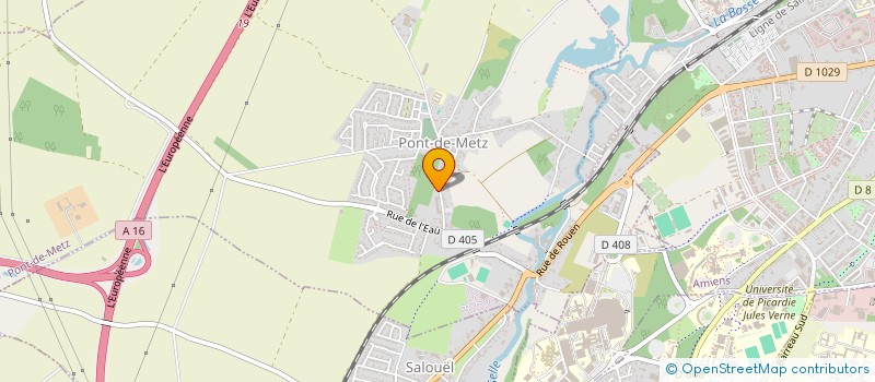 localisation de l'entreprise MONSIEUR JULIEN LEROY  PONT-DE-METZ