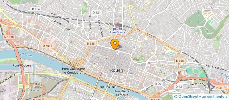 localisation de l'entreprise MONSIEUR JULIEN LEROY  ROUEN