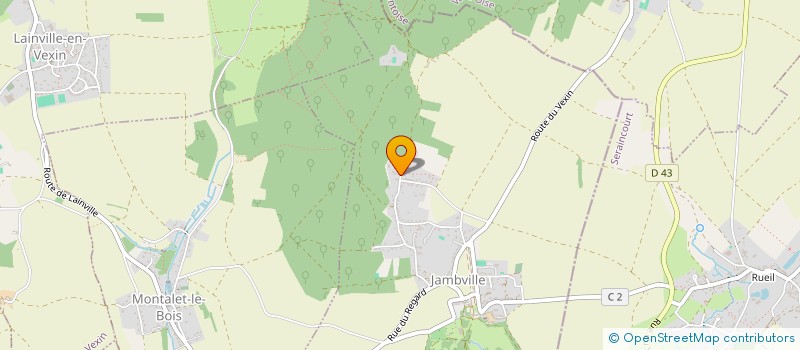 localisation de l'entreprise MONSIEUR JULIEN LEROY  JAMBVILLE