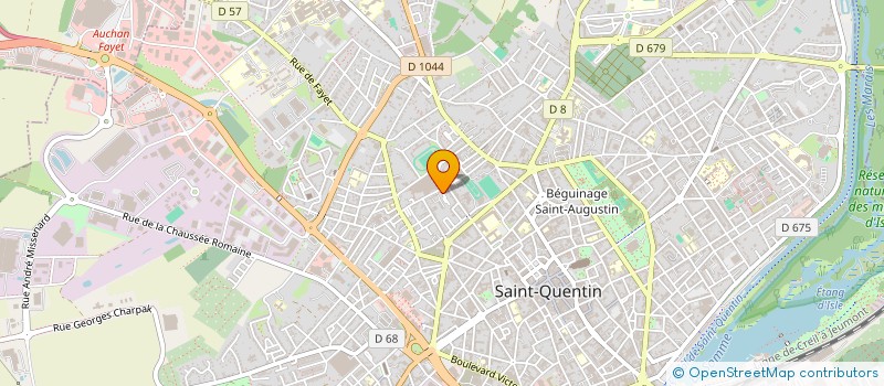 localisation de l'entreprise MONSIEUR JULIEN LEROY à SAINT-QUENTIN