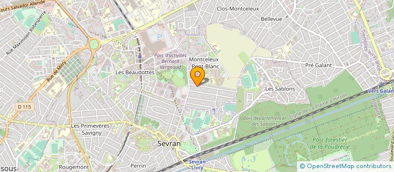 localisation de l'entreprise MONSIEUR JULIEN LESAGE à SEVRAN