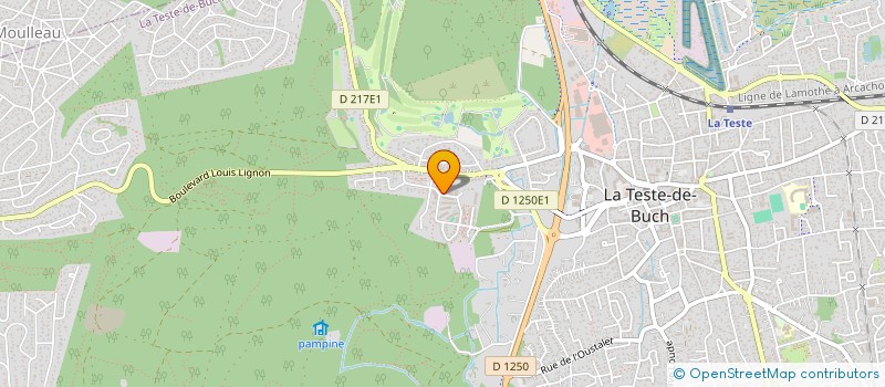 localisation de l'entreprise MONSIEUR JULIEN LESCOMBES à LA TESTE-DE-BUCH
