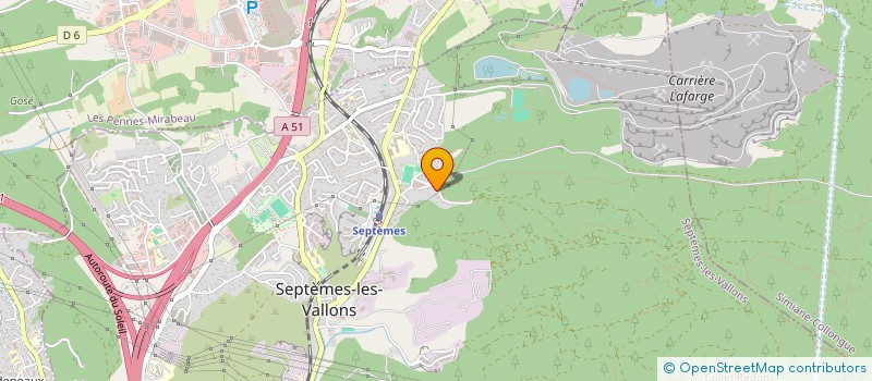 localisation de l'entreprise MONSIEUR JULIEN LESCOULIE à SEPTEMES-LES-VALLONS