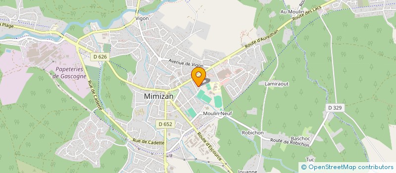 localisation de l'entreprise MONSIEUR JULIEN LESPILER à MIMIZAN