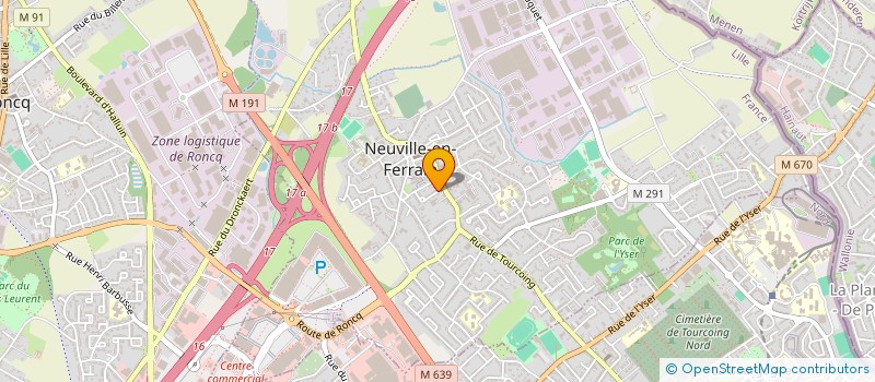 localisation de l'entreprise MONSIEUR JULIEN LESTIENNE à NEUVILLE-EN-FERRAIN